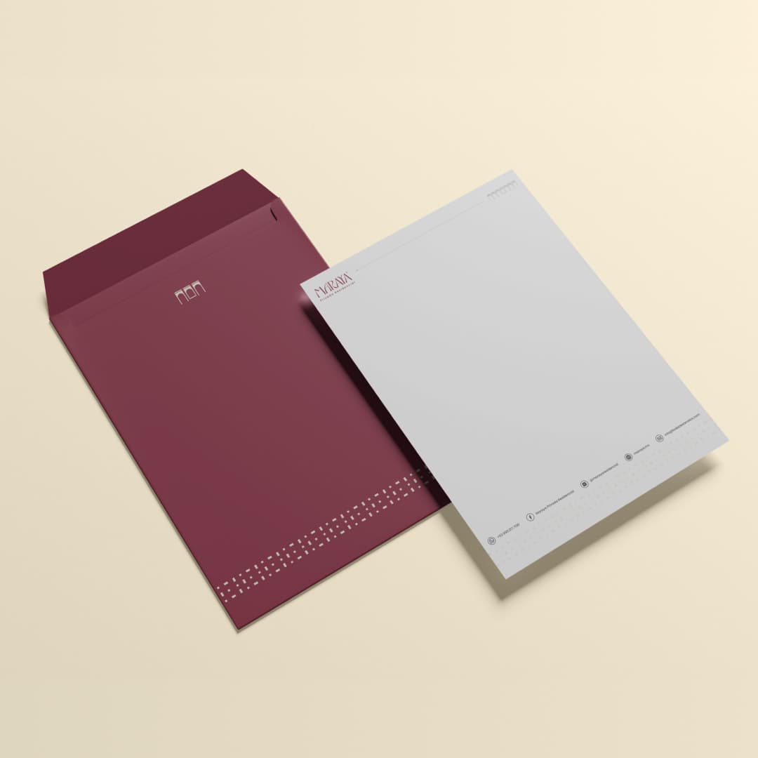 Maraya envelope and letterhead
