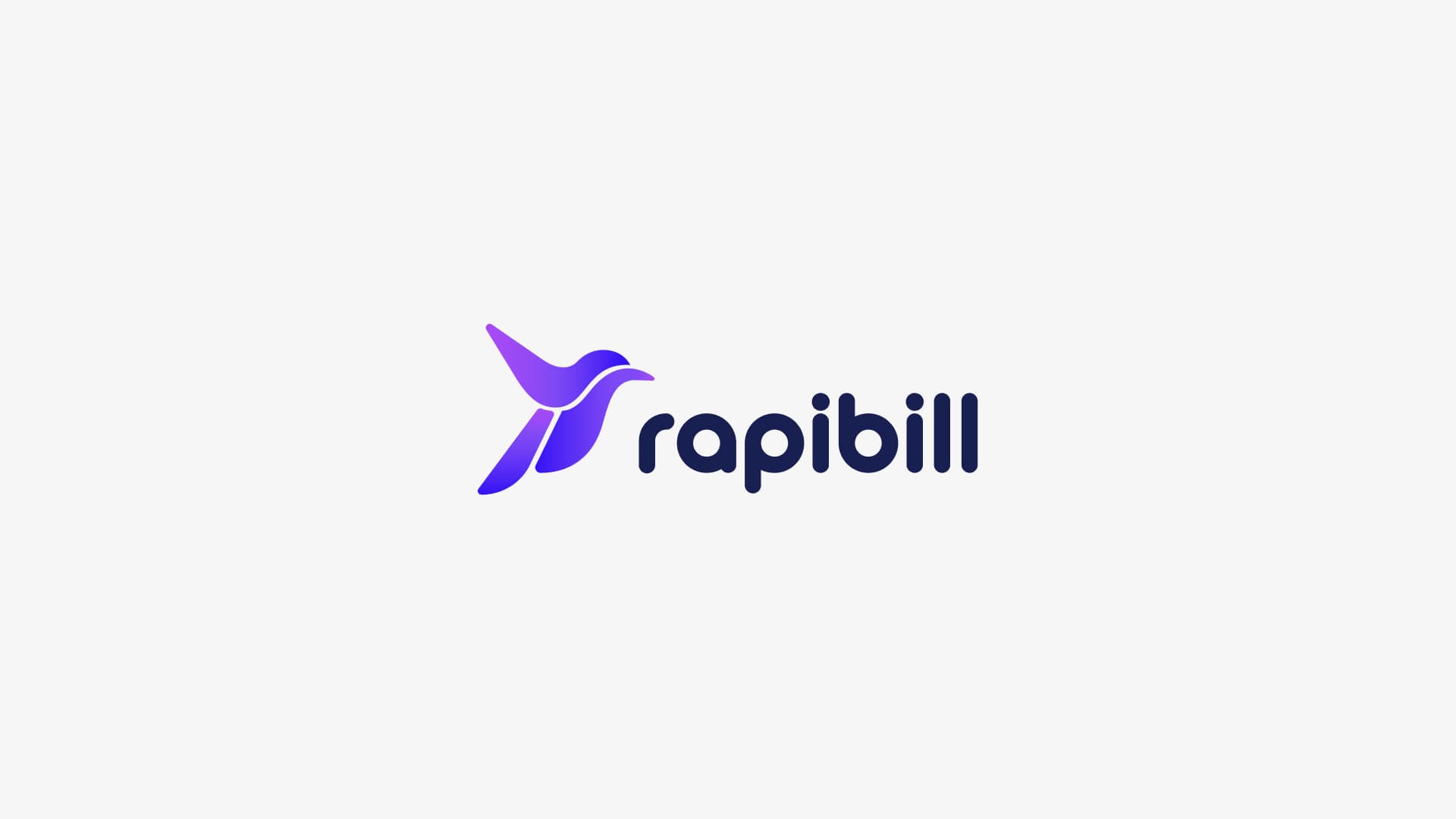 Rapibill full-color logo on a light background